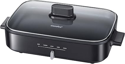 12-inch Multi-Functional Electric Skillet with Temperature Control