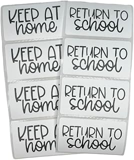 Student Homework Folder Labels, 200 Count