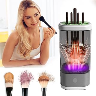 Electric Makeup Brush and Sponge Cleaner Machine