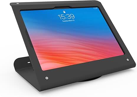 Retail Tablet Stand with 360° Swivel, Black