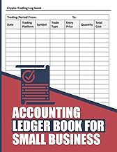 Daily Accounting Ledger Book for Small Business