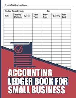 Daily Accounting Ledger Book for Small Business