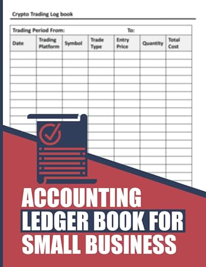 Daily Accounting Ledger Book for Small Business