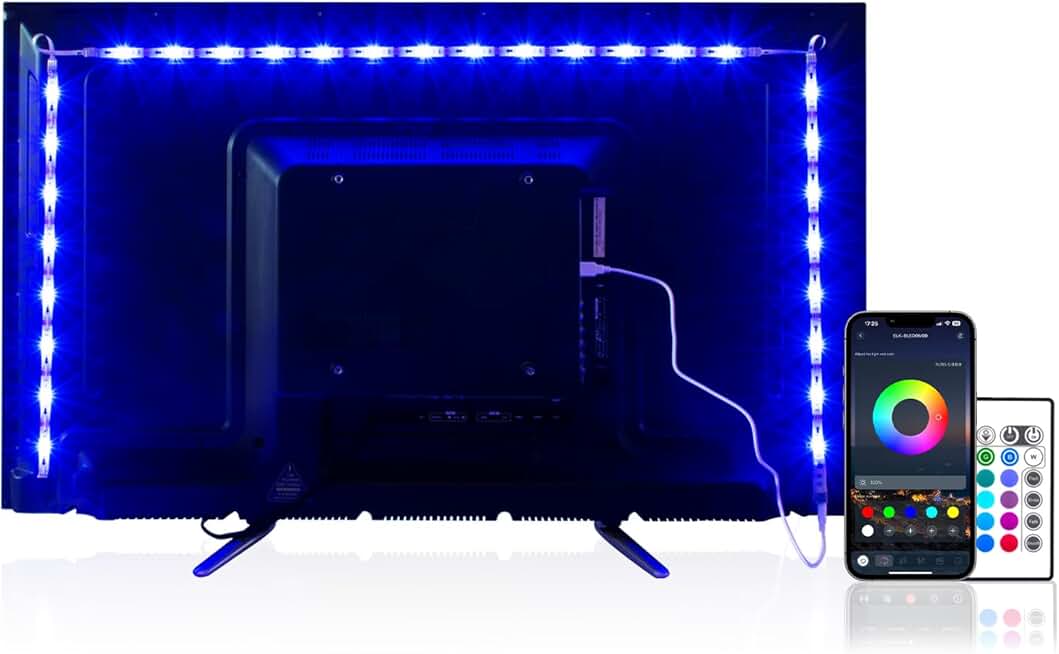 LED Strip Lights for 40-60in TV with Remote