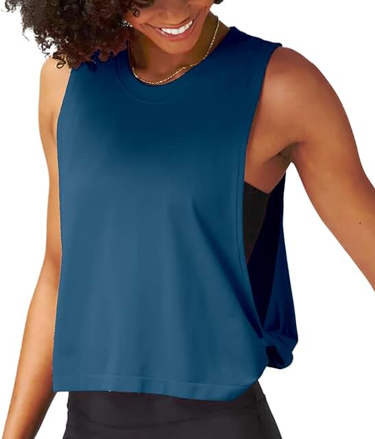 Women's Loose Fit Sleeveless Workout Tank Top