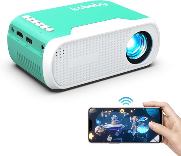 Portable WiFi Mini Projector for Home Theater