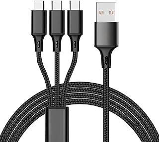 4ft 2-Pack Multi USB C Charging Cables