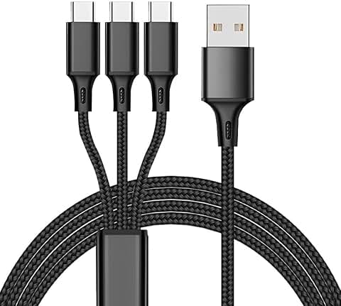 4ft 2-Pack Multi USB C Charging Cables