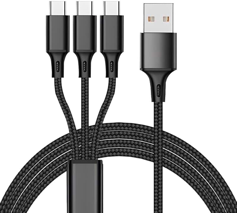 4ft 2-Pack Multi USB C Charging Cables