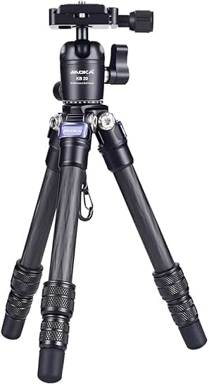 Mini Carbon Fiber Tripod for Phones and Cameras