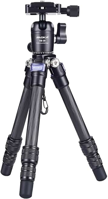 Mini Carbon Fiber Tripod for Phones and Cameras