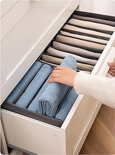 Set of 2 Foldable Mesh Closet Organizers