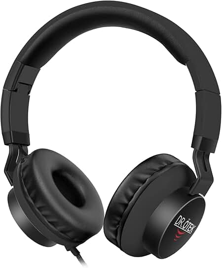 Wired On-Ear Headphones for Adults and Kids