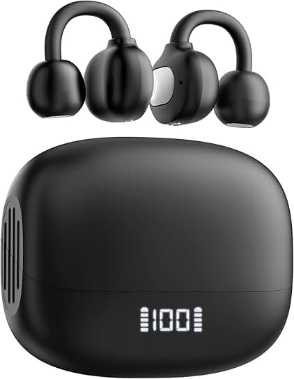 Open Ear Bluetooth Earbuds with Waterproof, 30H Playtime