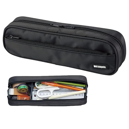 Large Capacity Zipper Pencil Case for School and Travel