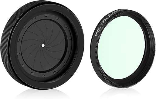 Adjustable Iris Aperture Filter Pack for M30 to M37
