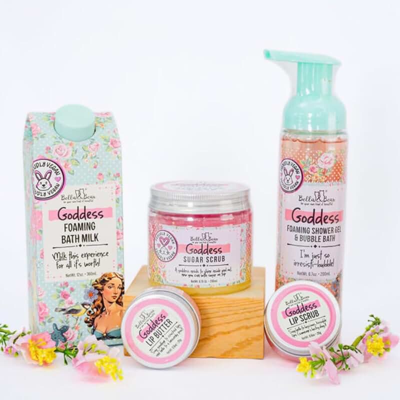 Goddess Bath & Body Gift Set with Shower Gel and More