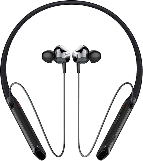 Wireless Waterproof Neckband Earphones with Deep Bass