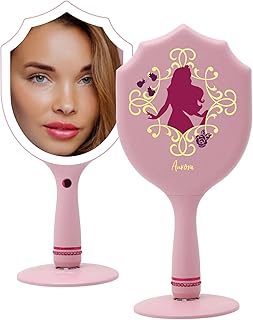 Aurora Disney Princess Handheld LED Makeup Mirror