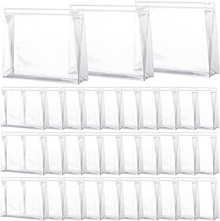 50 Clear Small Makeup Pouches for Travel