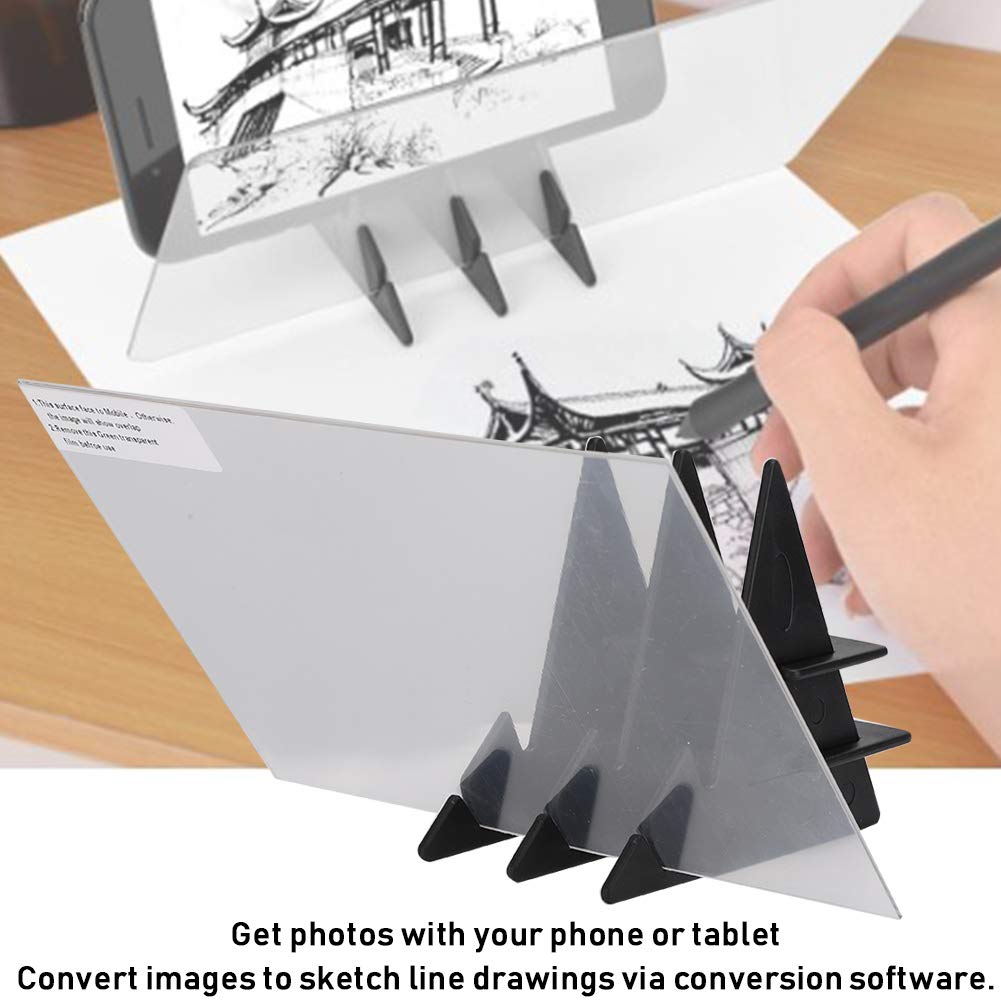 Optical Drawing Board Portable Acrylic Sketching Tool