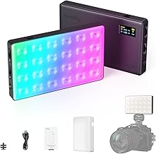 Portable RGB Video Light with 7W Power and 2500-8500K