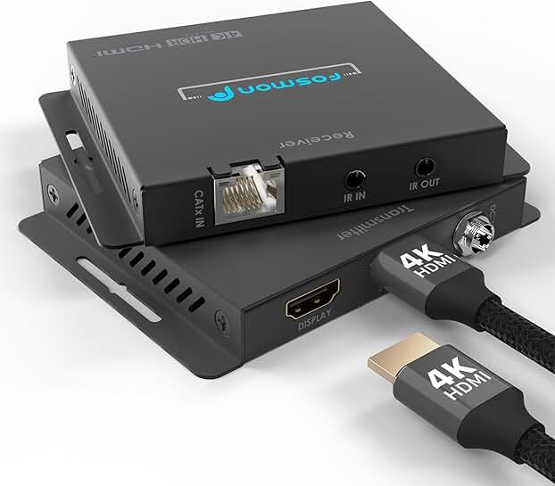 HDMI Extender 4K@60Hz Up to 230ft over Ethernet