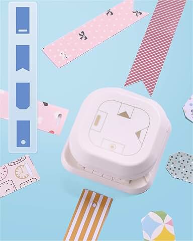 4-in-1 Hole Punch and Corner Cutter for Crafts