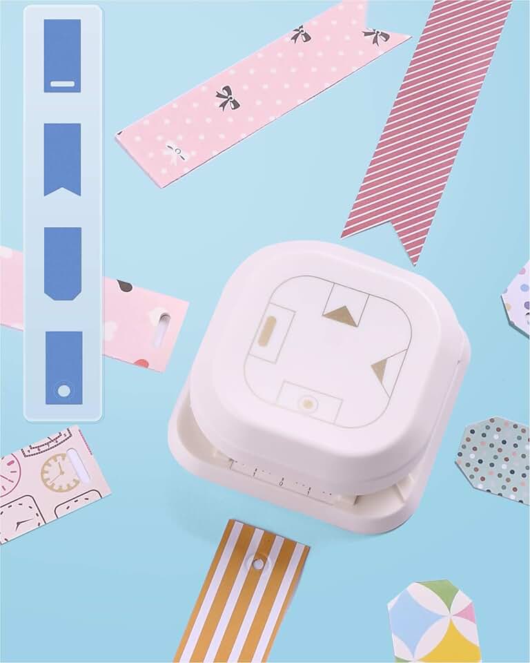 4-in-1 Hole Punch and Corner Cutter for Crafts