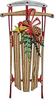 Vintage Sled Thinlits Die Set for Scrapbooking and Embossing