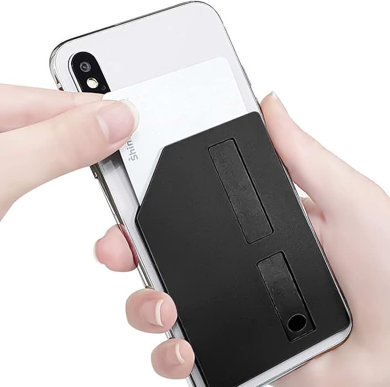 3-in-1 Phone Grip, Card Holder, and Stand