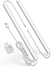 Dimmable 12-Inch Under Cabinet LED Lights, 2 Pack