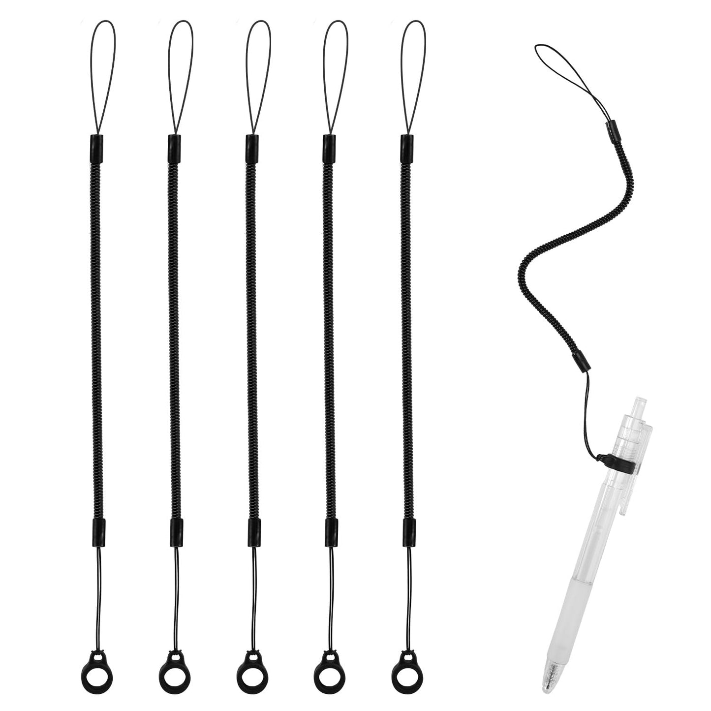 Set of 5 Elastic Tether for Touch Pen and Tablet