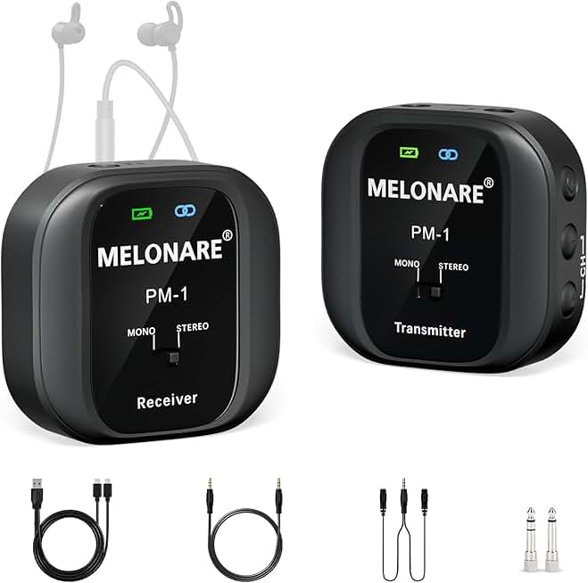 Wireless In-Ear Monitor System with HD Audio