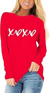 Women's Love Heart Raglan Long Sleeve T-Shirt