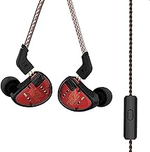 Five-Driver In-Ear Musicians Monitors with Removable Cable