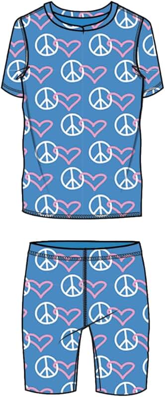 Baby Girls' Peace & Love Pajama Set