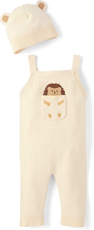 Baby and Newborn Overall Pants Set