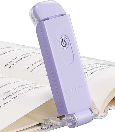 Rechargeable USB Book Reading Light with Adjustable Brightness