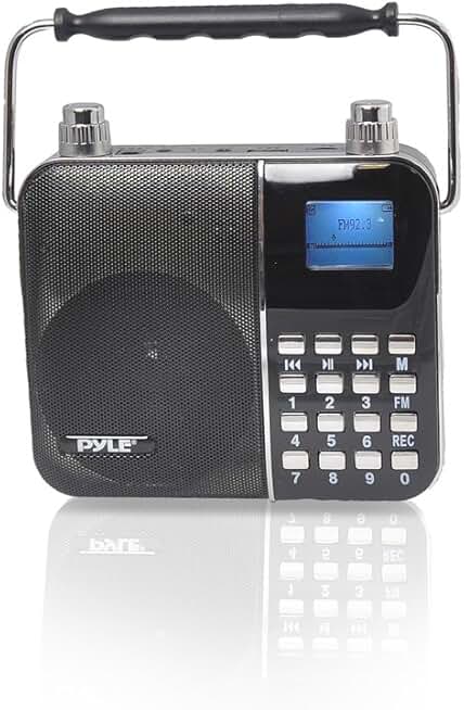 Portable Waistband PA System with Microphone and Recorder