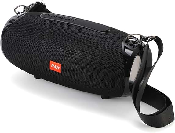 Portable Waterproof Bluetooth Speaker with Stereo Sound