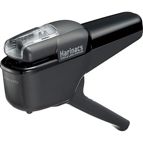 Handheld Staple-Free Stapler for 10 Sheets