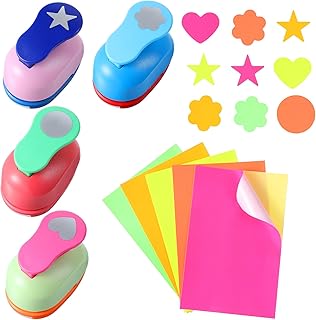 1-Inch Hole Puncher Set for Crafts and Paper Projects