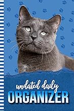 Daily Organizer with Cat and Paw Print Cover