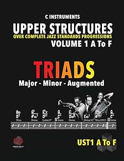 Triads Volume 1 A to F for Jazz Standards