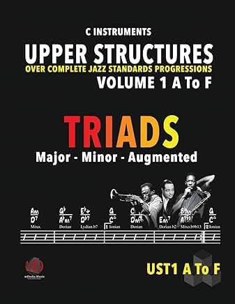 Triads Volume 1 A to F for Jazz Standards