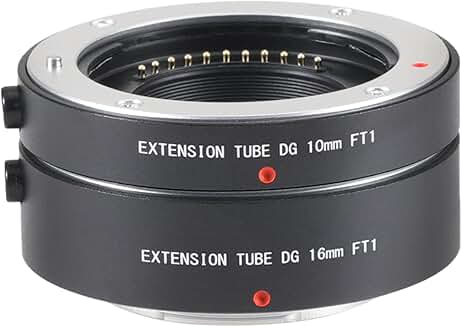 Auto Focus Macro Extension Tube Set for Micro Four Thirds Cameras