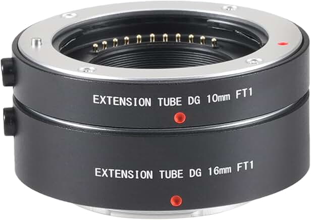 Auto Focus Macro Extension Tube Set for Micro Four Thirds Cameras