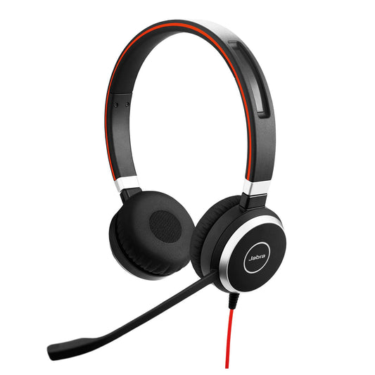 Evolve 40 Wired Stereo Headset for Calls and Music