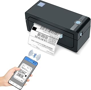 Wireless Bluetooth 4x6 Shipping Label Printer